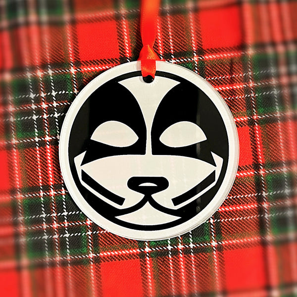 KISS Peter Icon Christmas Ornament, KISS Gift Idea, KISS Gifts, Husband or Wife Gift, with Hanger Round Acrylic