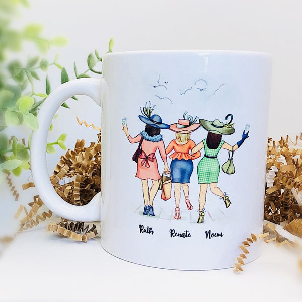 Personalized Best Friends 11oz Mug Funny Gift Best Friend Wife Silly BFF