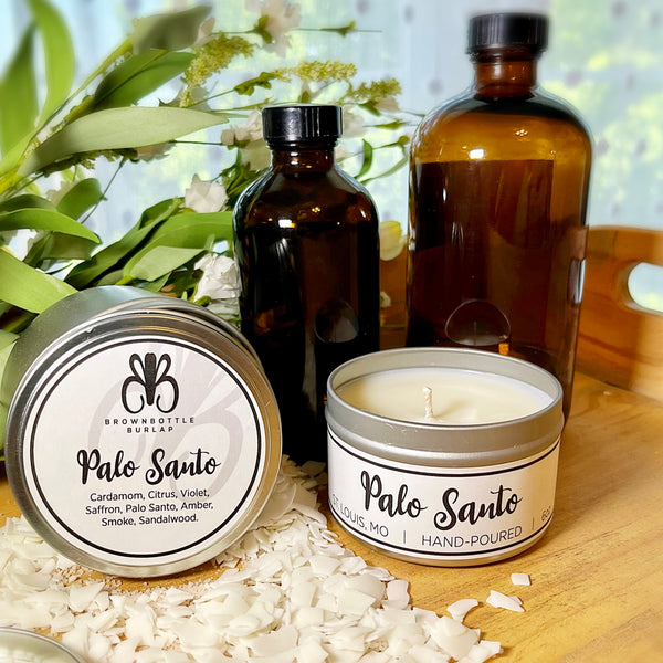 6 oz. Hand Poured Candle Tin with Lid