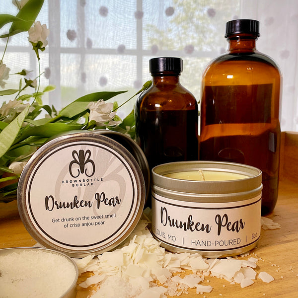 6 oz. Hand Poured Candle Tin with Lid