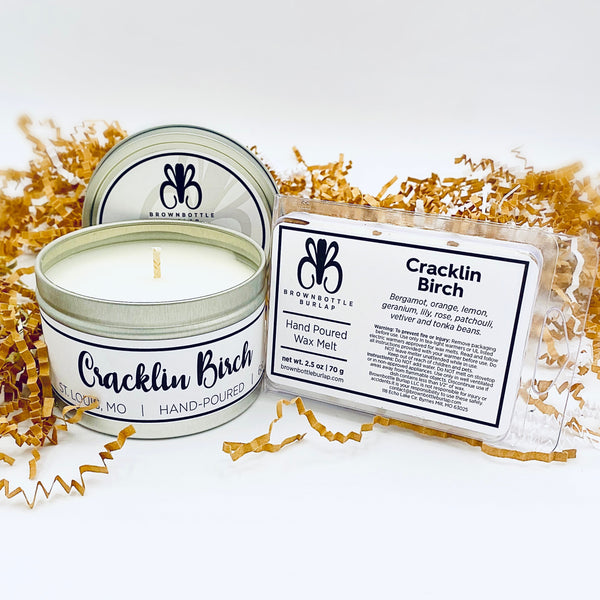 6 oz. Hand Poured Candle Tin with Lid