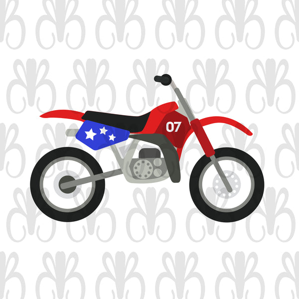 Kids Personalized 12 oz. Stainless Steel & Enamel Camp Mug with Dirt Bike