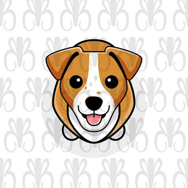 Kids Personalized 12 oz. Stainless Steel & Enamel Camp Mug with Jack Russell Pup