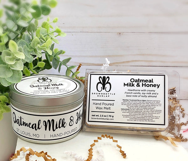 6 oz. Hand Poured Candle Tin with Lid