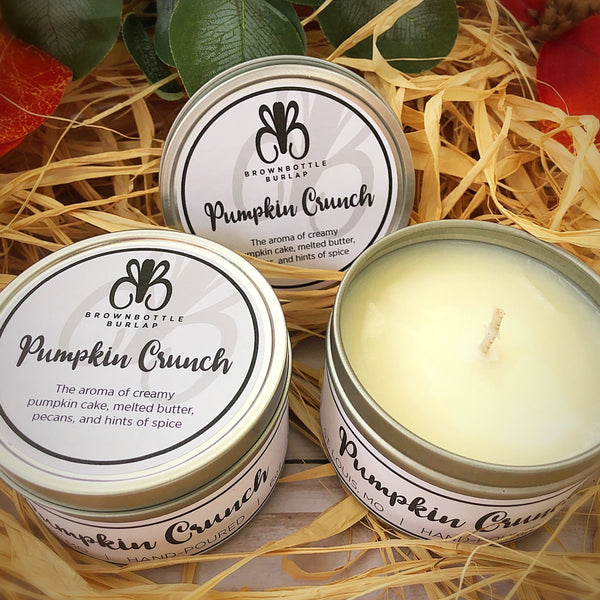 6 oz. Hand Poured Candle Tin with Lid