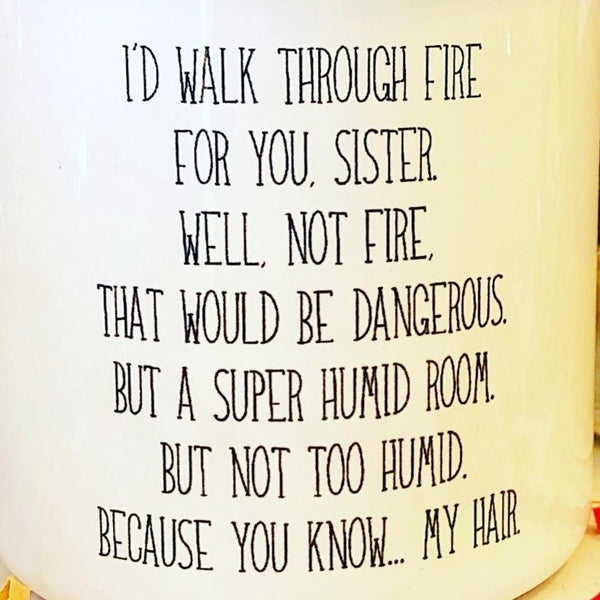 Sisters 12 oz. Stainless Steel & Enamel Camp Mug