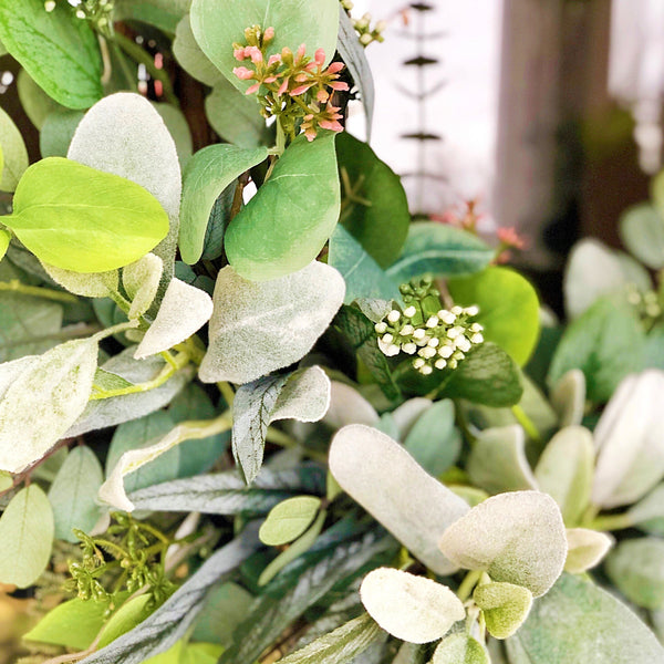 Everyday Spring Swag Greens Wreath