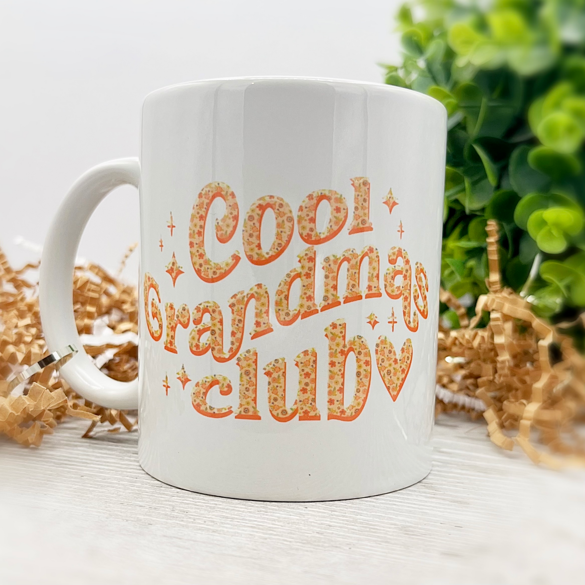 Cool Grandma's Club 11oz Mug Funny Gift Best Friend Husband Wife Silly BFF