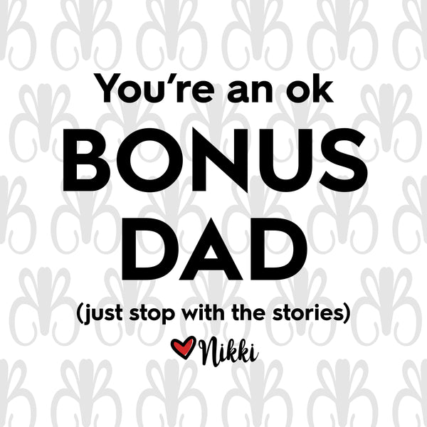Personalized Bonus Dad 15 oz. Graphic Mug