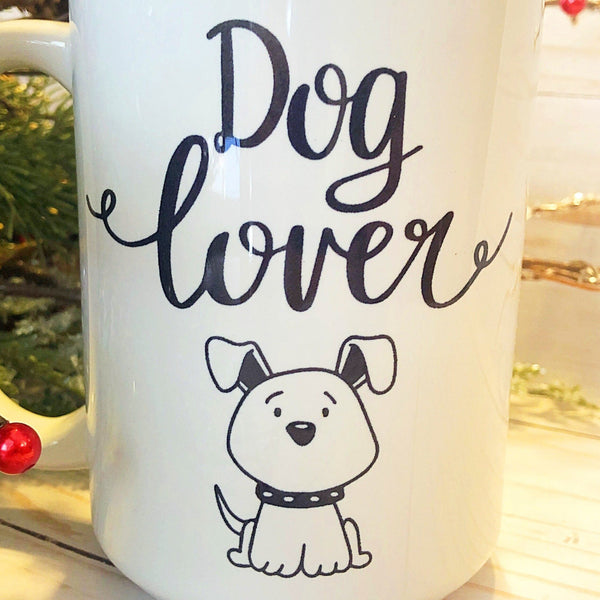 Dog Lover 15 oz. Graphic Mug