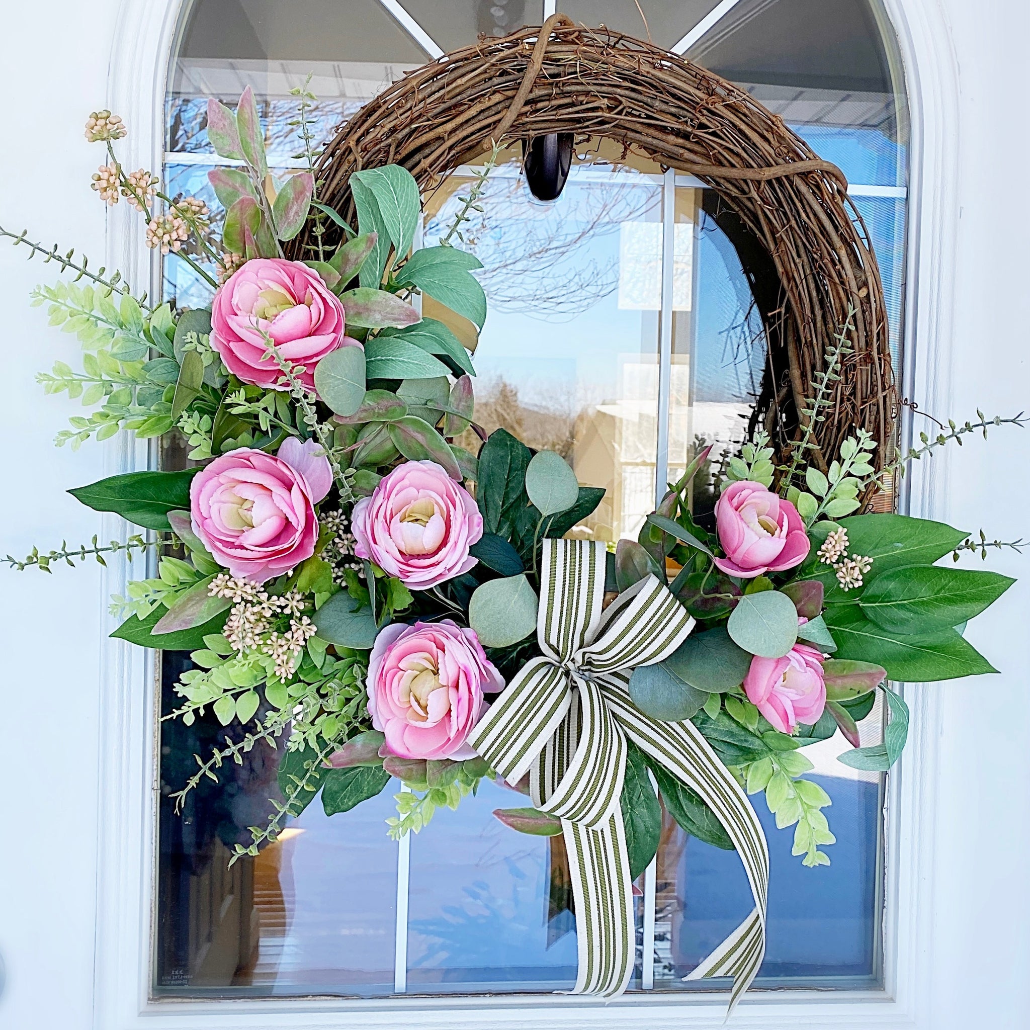 Mother's Day Wreath, Gift for Mother's Day, Spring Wreath, Summer