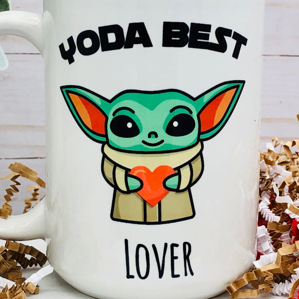 Yoda Best Lover 15 oz. Graphic Mug